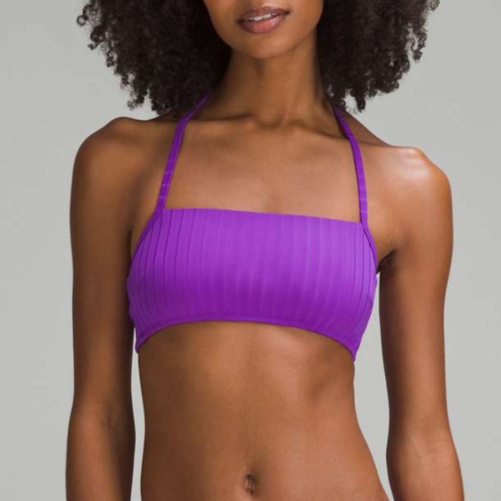 Lululemon Ribbed Halter Cross-Back Top